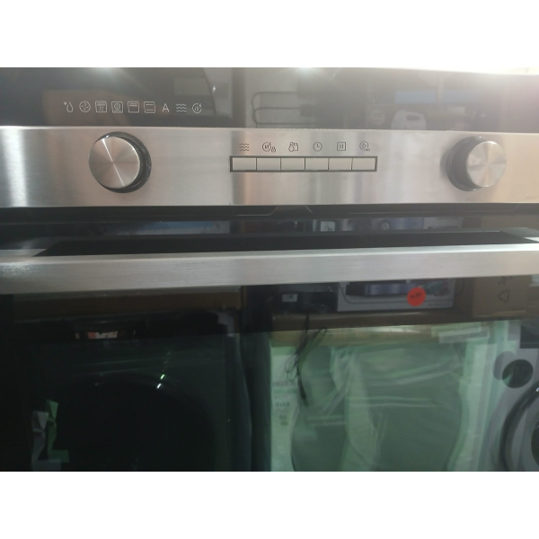 Inventum IMC6150RK - Inbouw combi-oven - Hetelucht - Magnetron - Grill - 50 liter - 45 cm hoog - Tot 250 graden - Zwart/RVS