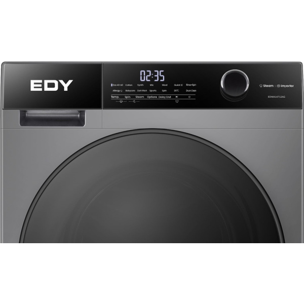 EDY EDWA14712AG Wasmachine 7kg 5 jaar garantie Gratis bezorgen