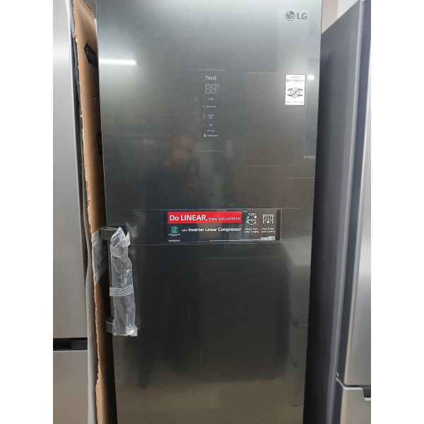LG GLM71MCCSF koelkast Vrijstaand 386 l C  Zwart gratis thuis bezorgd(Nieuwste Model)
