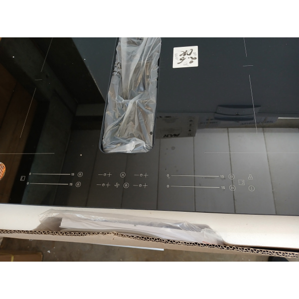 Midea MIH740Y038B Kookplaat met afzuigkap, inductiekookplaat Nieuw gratis thuis bezorgd