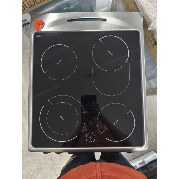 Hanseatic - Grijs - Vrijstaande Kooktoestel - Multifunctionele oven - Glas Keramische Kookplaat