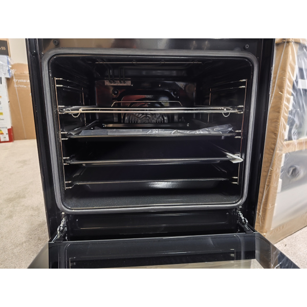 Hanseatic - Grijs - Vrijstaande Kooktoestel - Multifunctionele oven - Glas Keramische Kookplaat