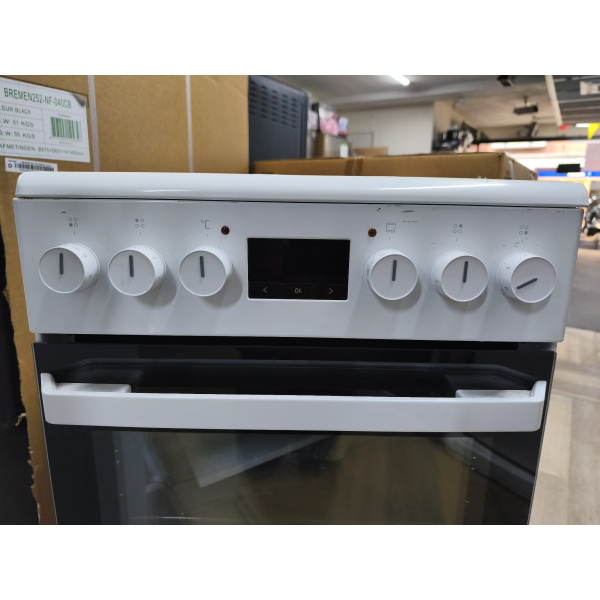 Hanseatic - Elektrische - Vrijstaande Kooktoestel - Wit - Nieuw Outlet - 5022CE3.313eEHiTaDW