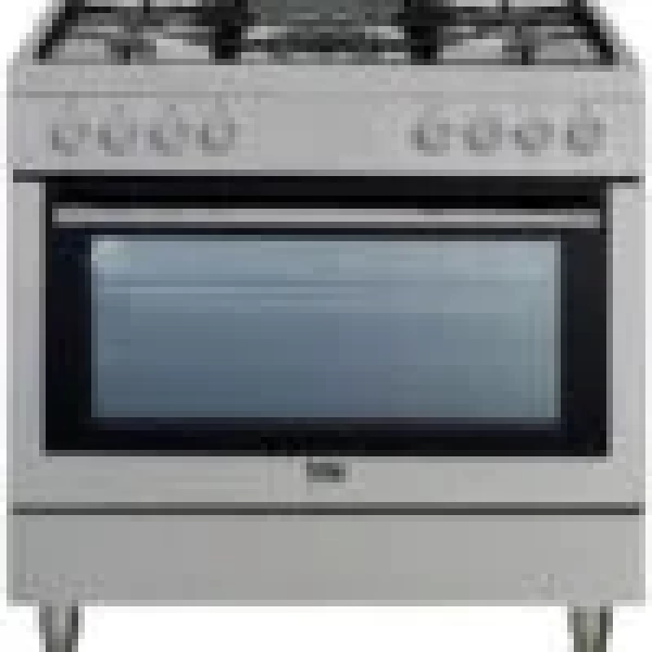 Beko GM 15120 DX PR fornuis Vrijstaand fornuis 90 cm Gas Gaskookplaat Roestvrijstaal gratis thuis bezorgd