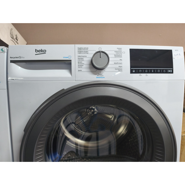 Beko B5T6824WS1 SteamCure Warmtepomp Droger 8 kilo A+++ outlet gratis thuis bezorgd