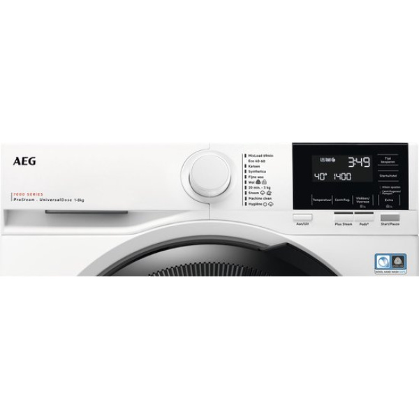 AEG LR7386U4 EcoLine 7000 serie ProSteam UniversalDose 1600 toeren  Wasmachine gratis bezorging