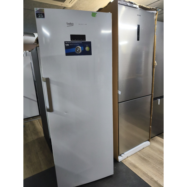 Beko RFNE448E35W diepvriezer Vrieskast Vrijstaand 404 l E Wit no frost outlet gratis thuis bezorgd