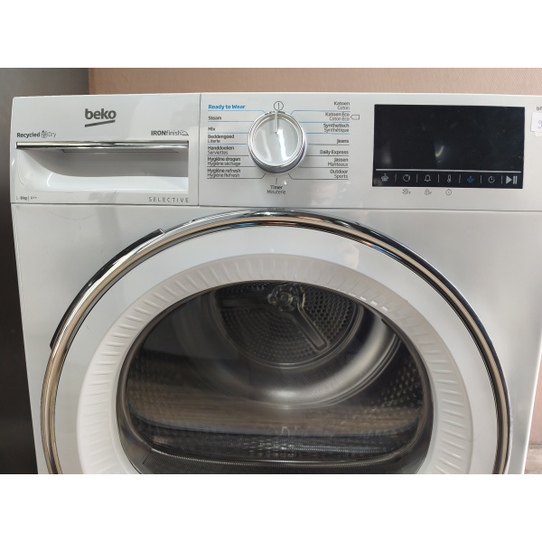 Beko B5T69233W2 warmtepompdroger selective 9 kilo gratis thuis bezorgd
