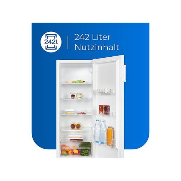 EXQUISIT KS320-V-H-040E weiss Kühlschrank  gratis bezorging