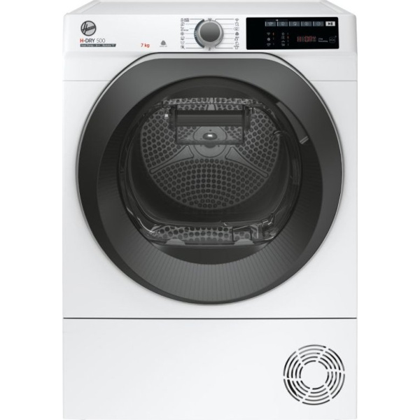 Hoover ND4 H7A2TSBEX-S warmtepompdroger 7 kilo outlet gratis thuis bezorgd