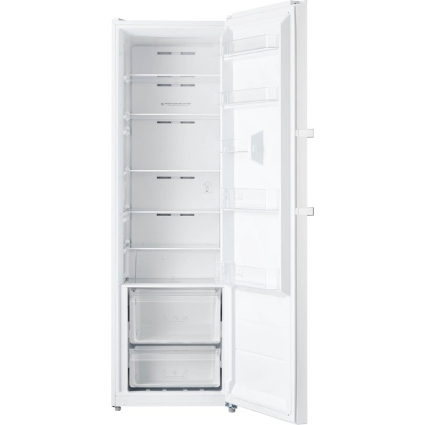 Inventum KK1850W energiezuinige koelkast 185 cm hoog - 362 liter - Kastmodel - Zonder vriesvak - Superkoelen - Energielabel C - Vrijstaand - Wit