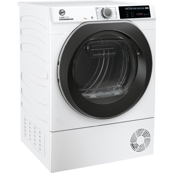 Hoover ND4 H7A2TSBEX-S warmtepompdroger 7 kilo outlet gratis thuis bezorgd