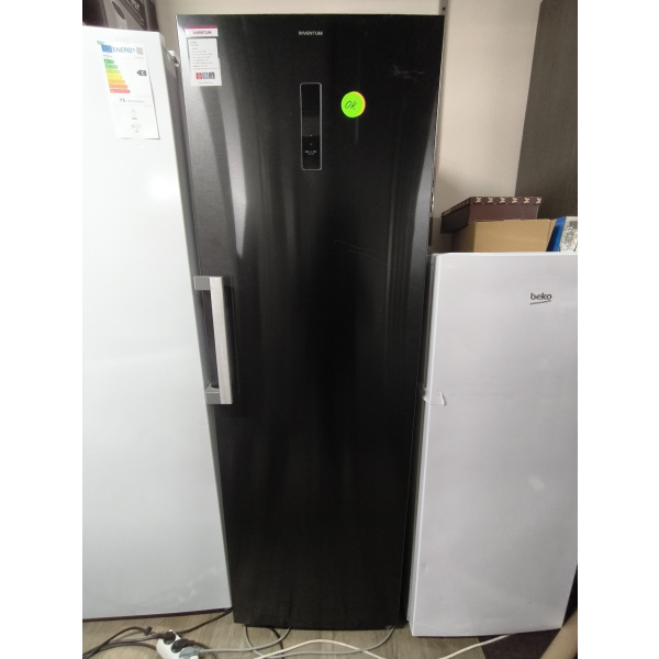 Inventum VR1850B No Frost kastmodel vriezer energiezuinig - 272 liter - 185 cm hoog - Supervriezen - Superkoelen - Energielabel C - Ledverlichting - Geschikt voor garage tot -15°C - Diepvrieskast - Vrijstaand - 8 lades/vakken - Zwart RVS