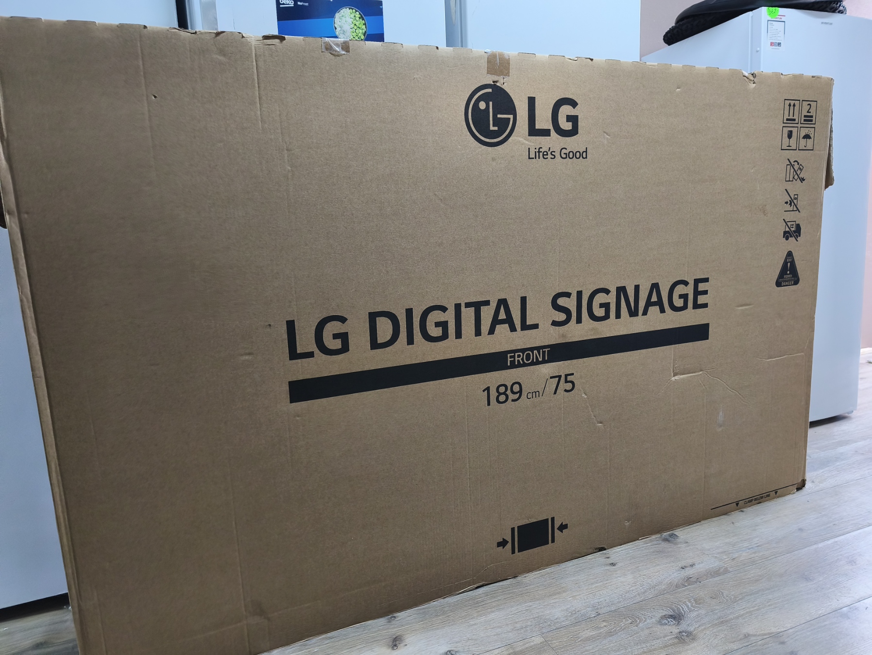 LG 75UH5J-M Digitale signage flatscreen 190,5 cm (75") LCD Wifi 500 cd/m² 4K Ultra HD Zwart WebOS 24/7