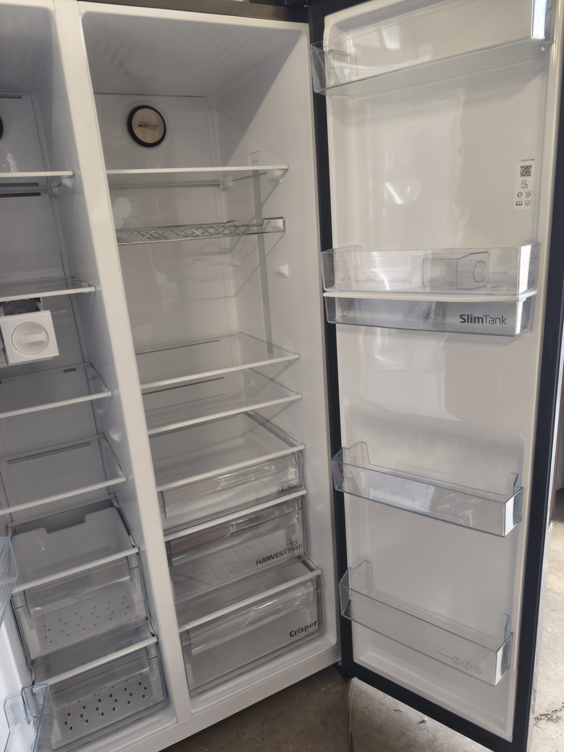 Beko GN163241XBRN Amerikaanse Koelkast - Side-By-Side - Dark Inox outlet gratis thuis bezorgd