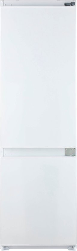 Inventum IKV1786S 178 cm stille inbouw koel-vriescombinatie - Koelkast met vriesvak - Energiezuinig - Supervriezen - Vershoudlade - 251 liter - Pizzavak - Sleepdeur - Wit