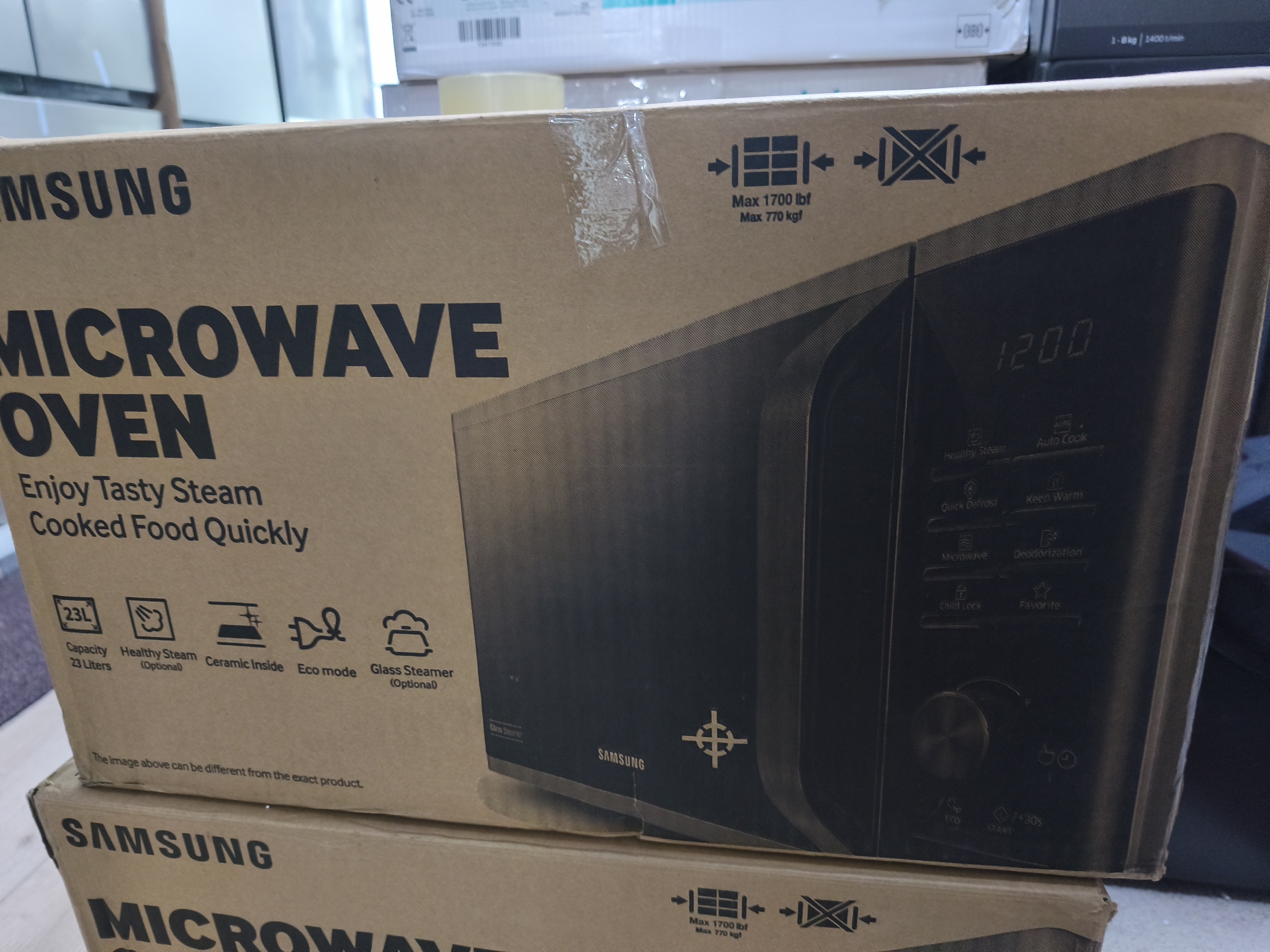 Samsung MS23K3513AS Magnetron 750 W Zwart