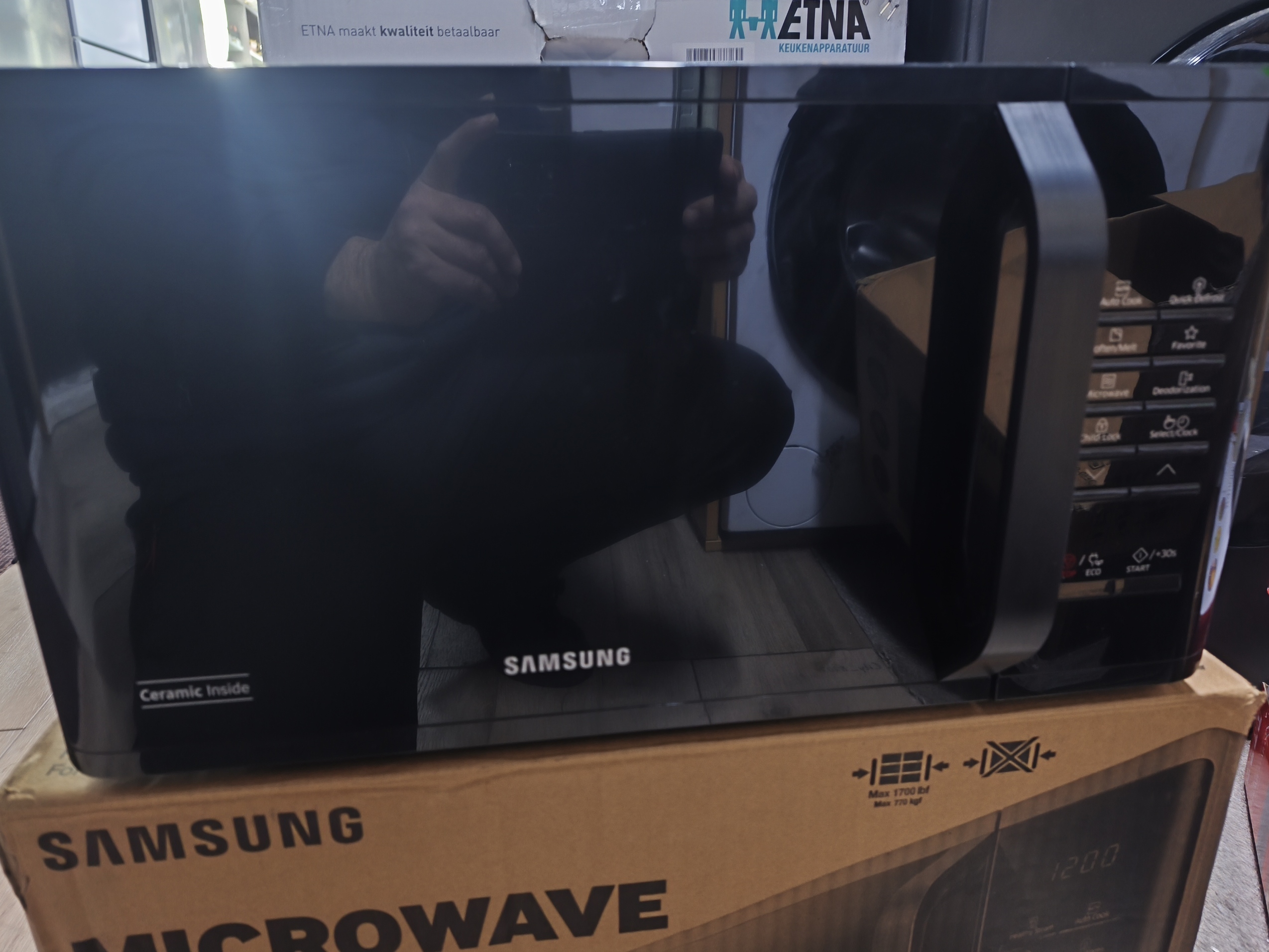 Samsung MS23K3513AS Magnetron 750 W Zwart