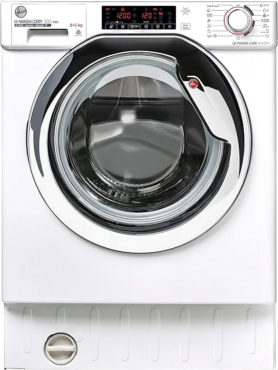 Hoover HBDO485TAMCE/1-S inbouw was-droogcombinatie Nieuw