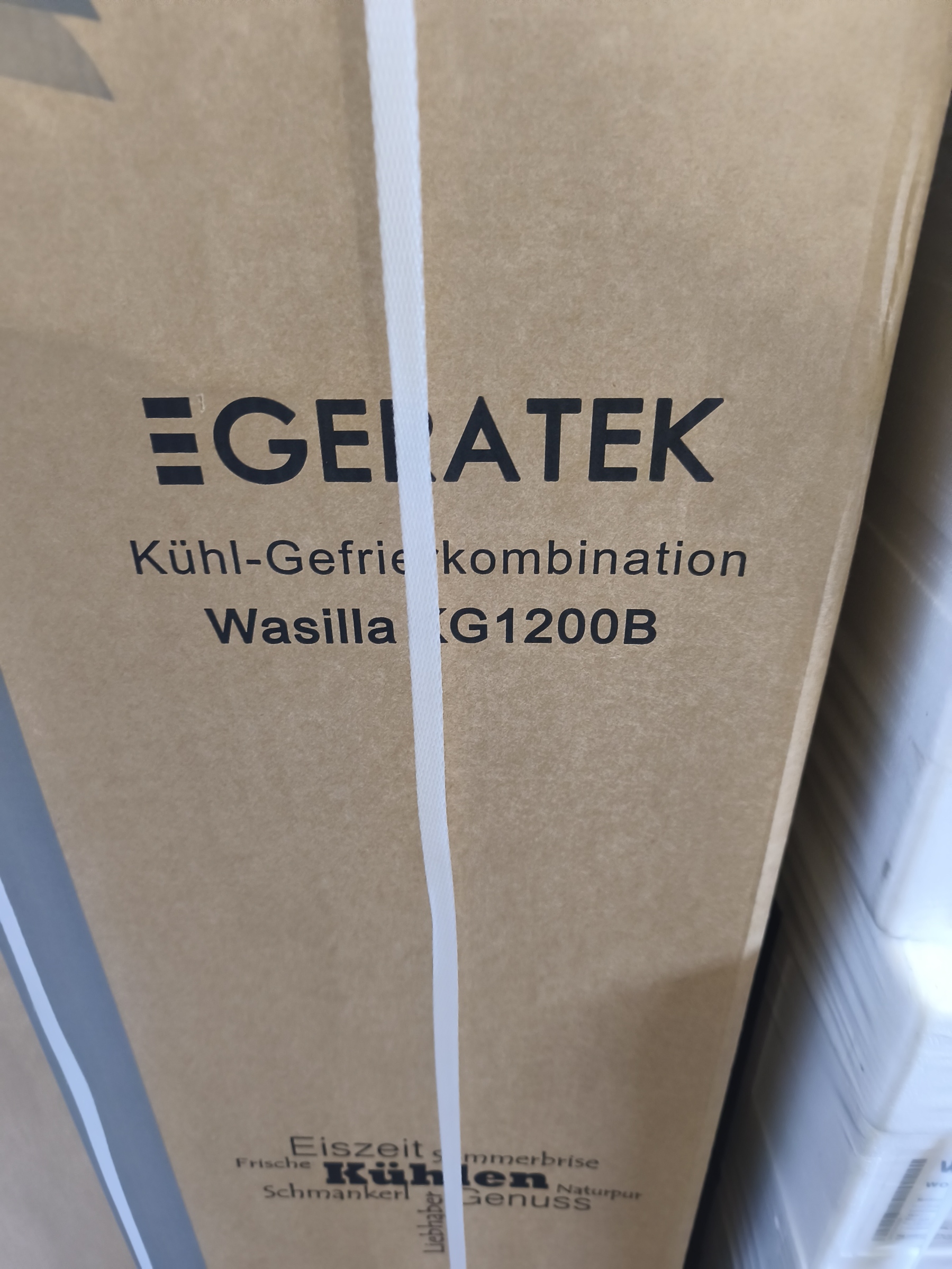 GERATEK Koelvriescombinatie Wasilla KG1200B