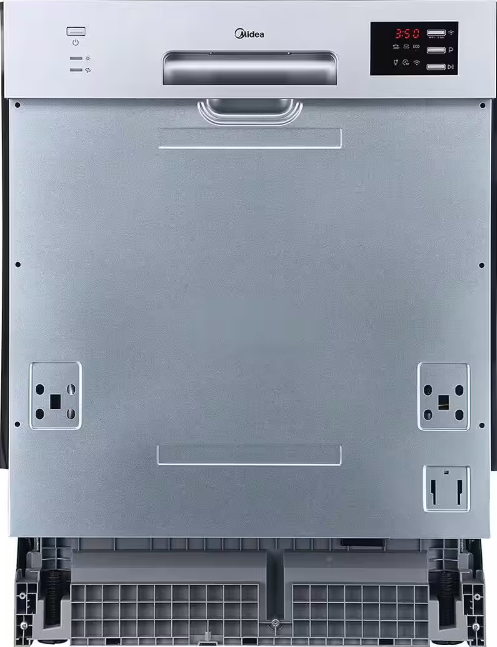 Midea semi-geïntegreerde vaatwasser EGT 2.60 IX