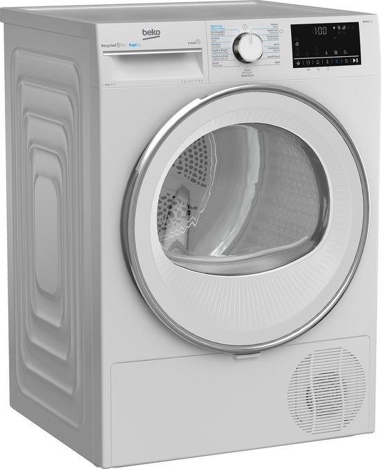 BEKO B5T68247W2 Warmtepompdroger RAPIDRY Selecive 8KG A+++