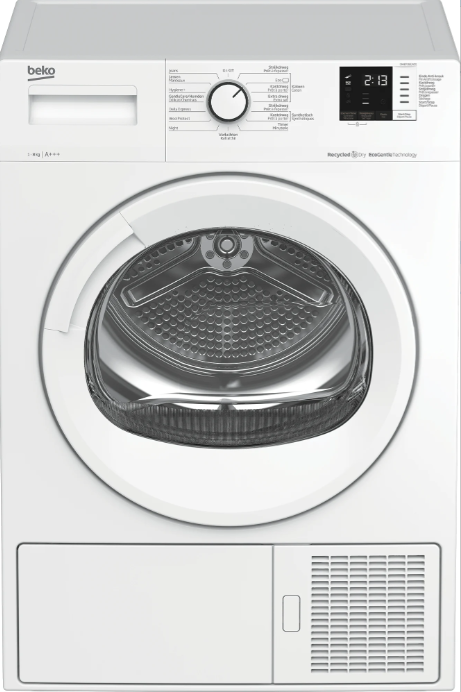 Beko DH8735GA01 wasdroger Vrijstaand Voorbelading 8 kg Wit