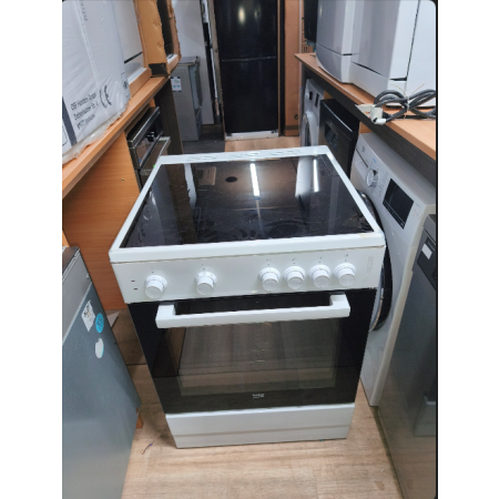 Beko FSM67010GW - Keramisch Fornuis