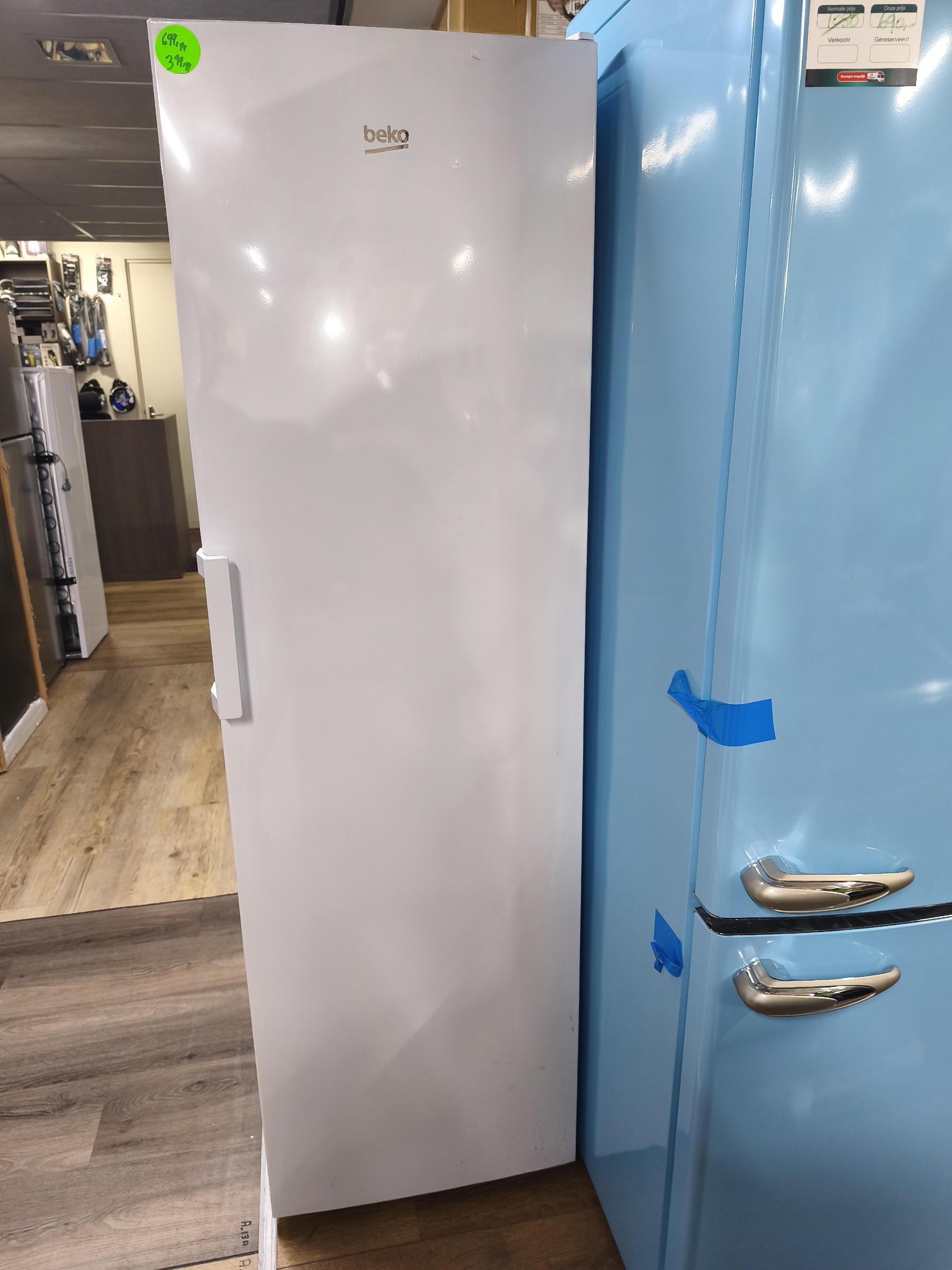 BEKO RSSA315K31WN vrijstaande koelkast 180 cm hoog oulet