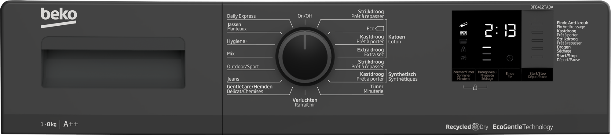 Beko DF8412TA0A - Warmtepompdroger