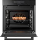 Inventum IMC6035GT - Inbouw combi-oven - Hetelucht - Magnetron - Grill - 72 liter - 60 cm hoog - Tot 250 graden - Zwart