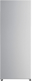Geratek Belmont GS2311S_EXKL vrijstaande vriezer, zilver, 143 cm, vorstvrij