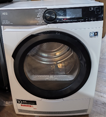 AEG TR8TRIER warmtepomp droger met 8 kg. vulgewicht